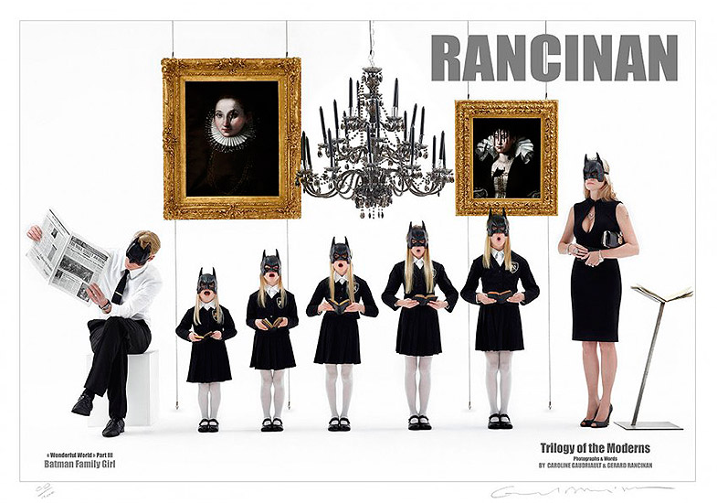 Retouche Trilogie des Modernes - Batman Family Girls - Triennale Di Milano - 2012