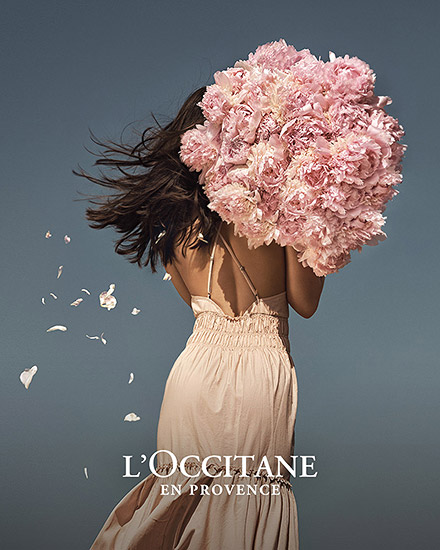 Retouche packshot L'Occitane
