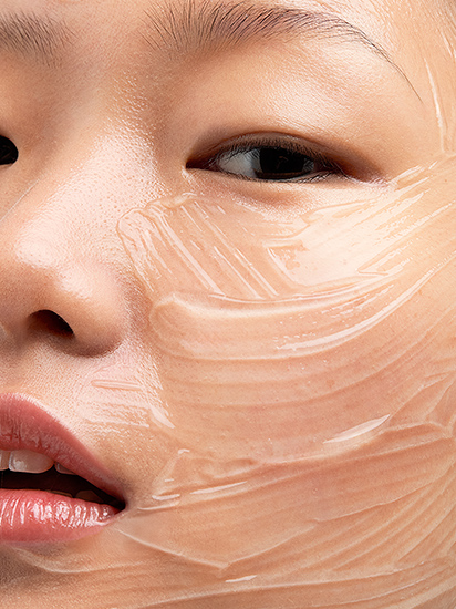 Retouche beauté close-up