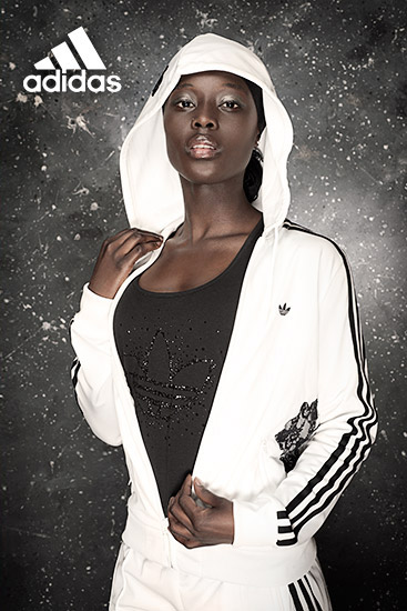 Retouche Adidas avec Myriam Soumaré