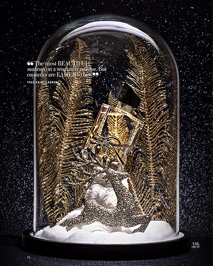 Retouche Vogue Arabia - Édito Heart of Glass